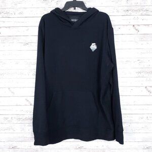 Pink + Dolphin Mens Hoodie XL Black 736A